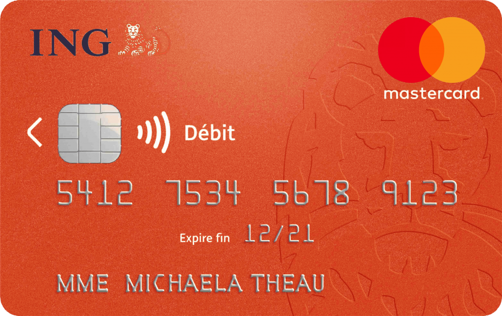 Carte essentielle ING - mastercard