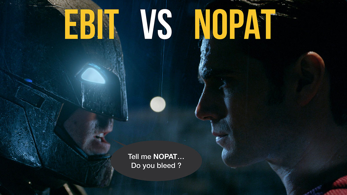 EBIT vs NOPAT