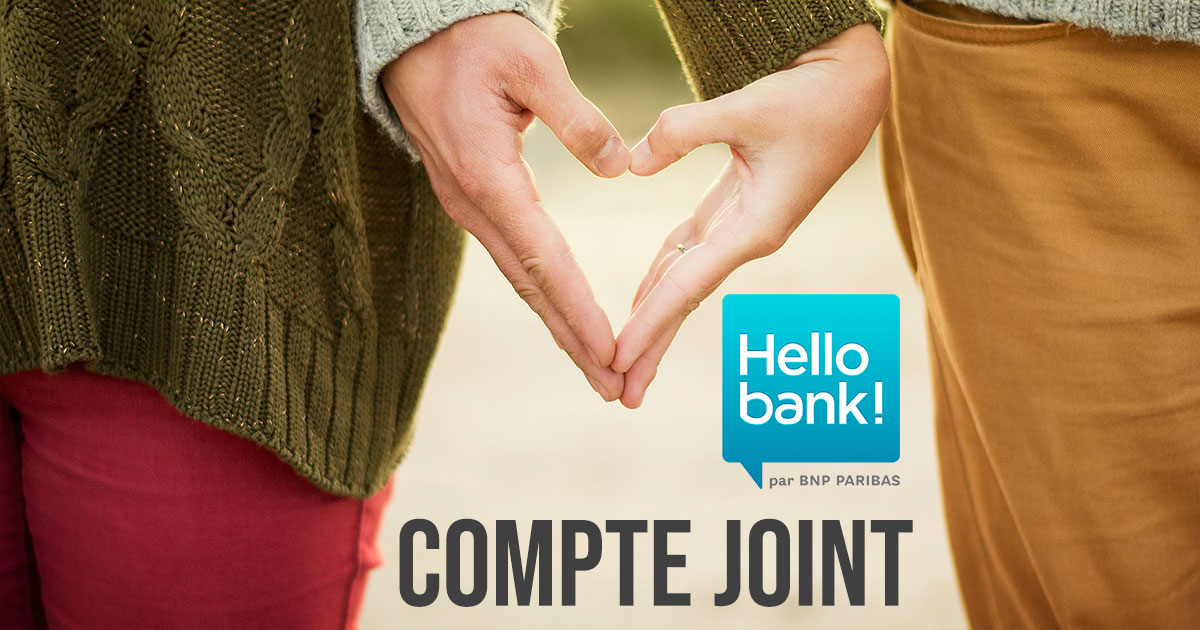 Compte joint Hello bank