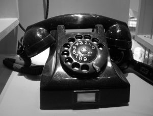 Téléphone Ericsson Bakelite