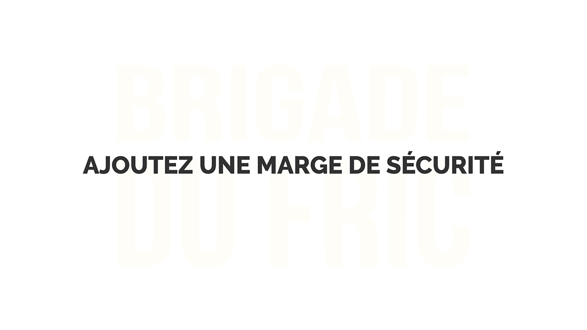 Ajouter une marge des écurité pour les calculs de rentabilité d'un investissement locatif